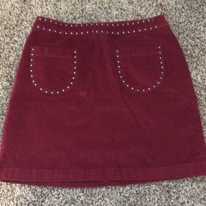 Velvet Skirt